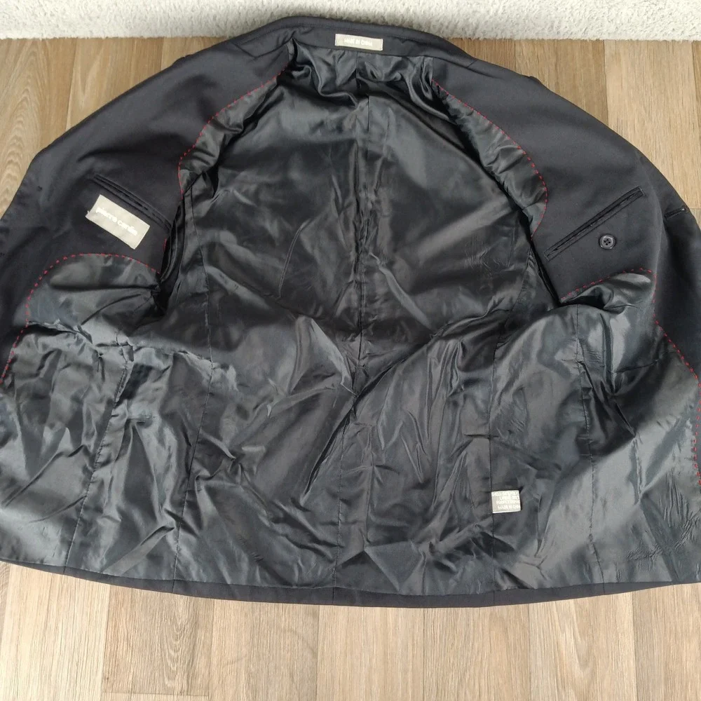 Pierre Cardin Boys Size‎ 14R Black Blazer Jacket Long Sleeve Button Front